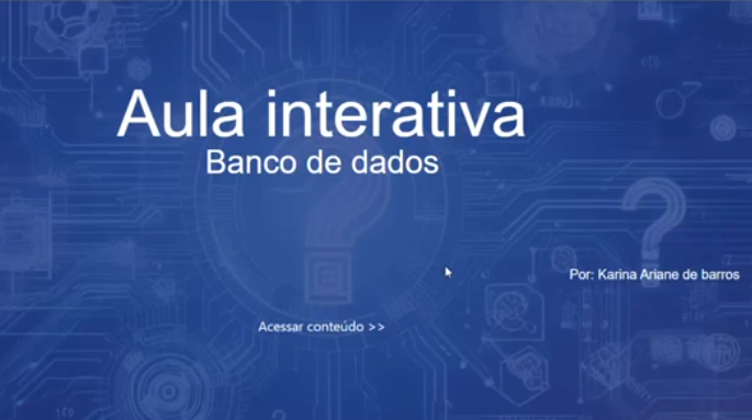 imagem do projeto aula interativa